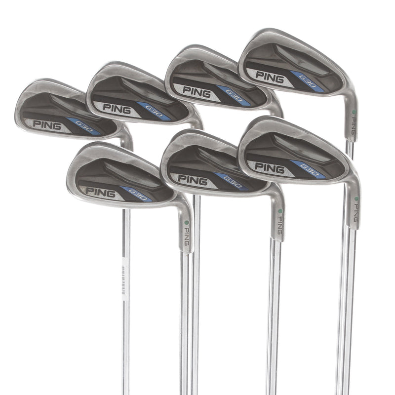 Ping G30 Graphite Mens Right Hand Irons 4-PW 2* Upright Regular - Ping CFS