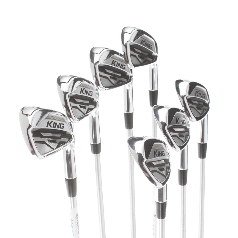 Cobra King MIM Tour Steel Mens Right Hand Irons 4-PW Extra Stiff - KBS Tour C-Taper 130 X