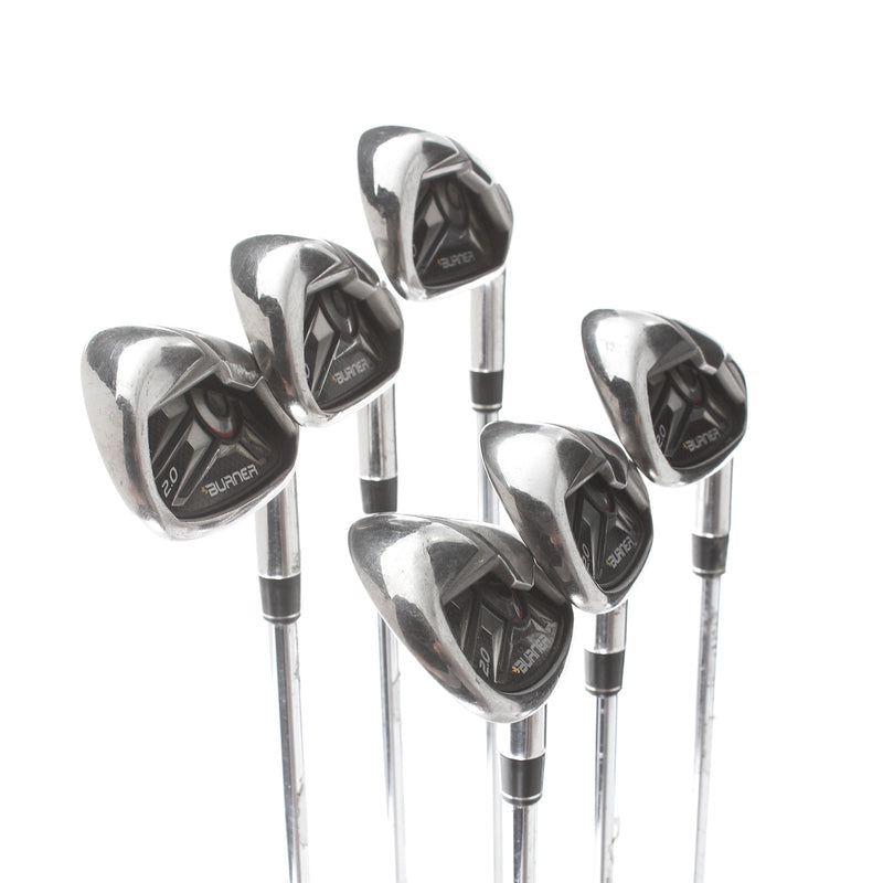 TaylorMade Burner 2.0 Steel Mens Right Hand Irons 6-SW Regular - TaylorMade 85