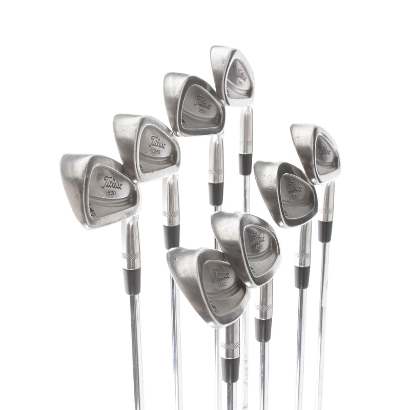 Titleist 990 DCI Steel Mens Right Hand Irons 3-PW Regular - True Temper
