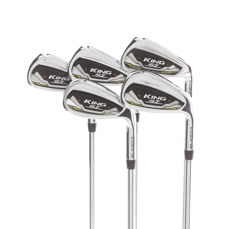 Cobra King Speedzone Steel Mens Right Hand Irons 7-SW Regular - KBS Tour 90