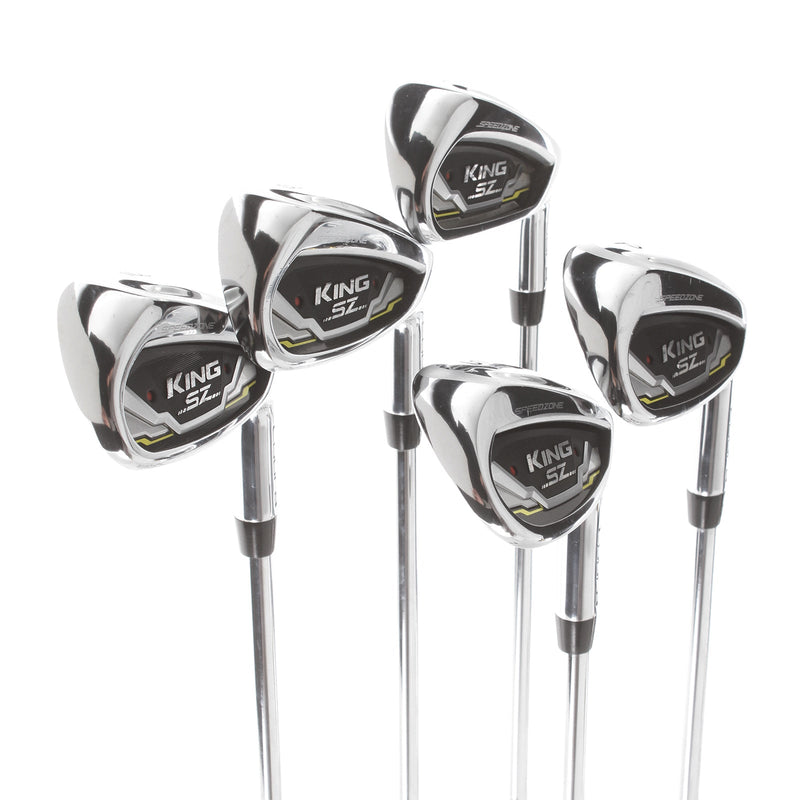 Cobra King Speedzone Steel Mens Right Hand Irons 7-SW Regular - KBS Tour 90