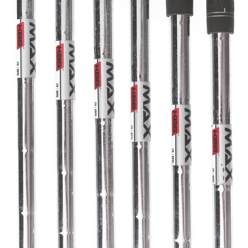 TaylorMade M6 Steel Mens Right Hand Irons 5-PW Regular - KBS Max 85