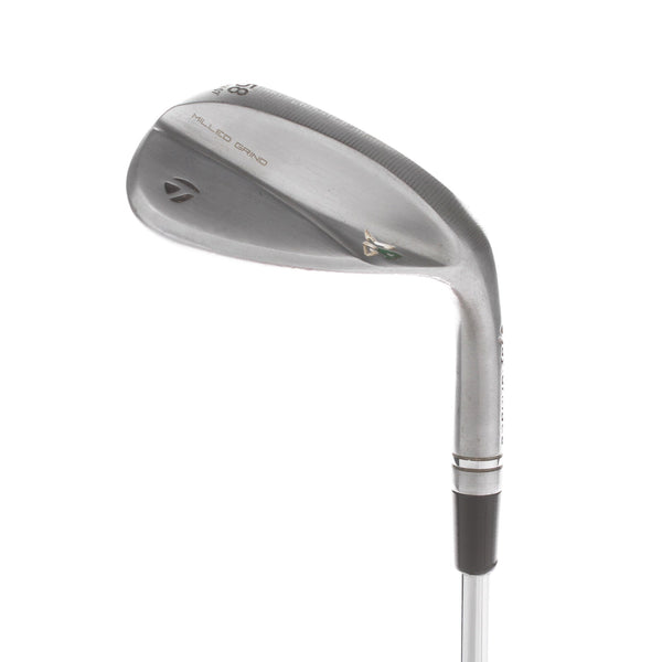 TaylorMade Milled Grind 4 Steel Mens Right Hand Lob Wedge 58* 7 Bounce Stiff - Project X Rifle 6.0
