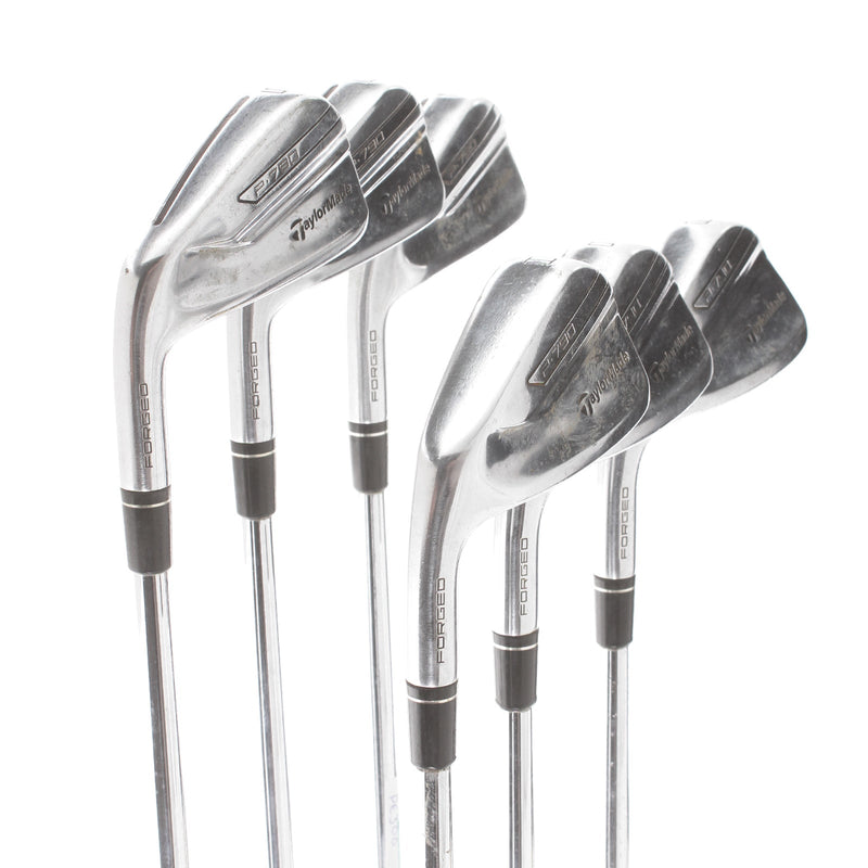 TaylorMade P790 Steel Mens Left Hand Irons 5-PW Stiff - Dynamic Gold 105