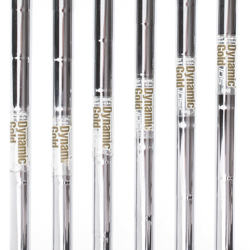 TaylorMade P790 Steel Mens Left Hand Irons 5-PW Stiff - Dynamic Gold 105