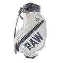 TaylorMade Milled Grind 3 Raw Tour Bag - White/Blue