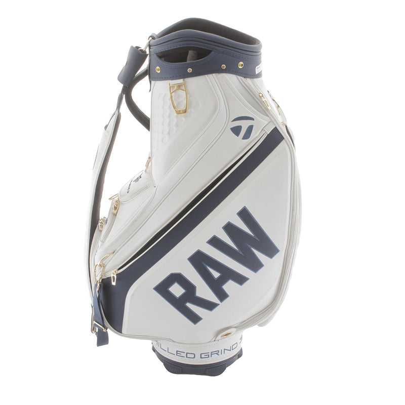 TaylorMade Milled Grind 3 Raw Tour Bag - White/Blue