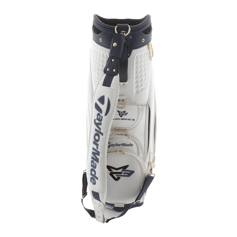 TaylorMade Milled Grind 3 Raw Tour Bag - White/Blue