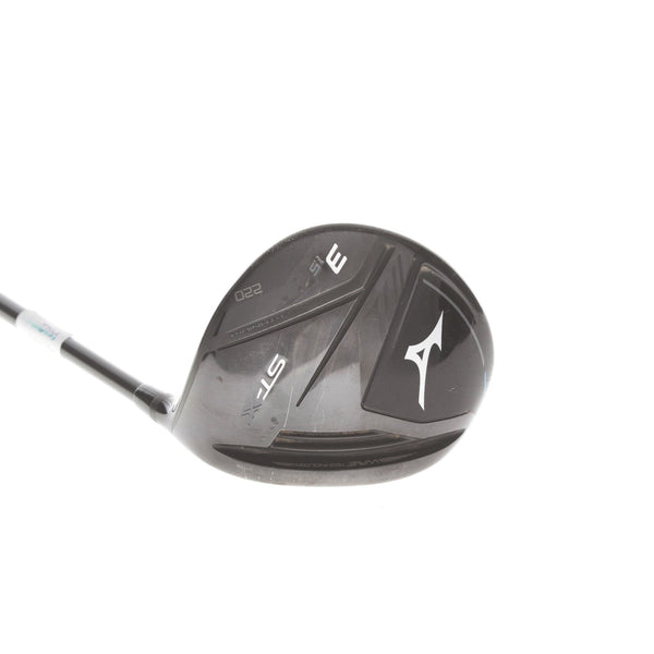 Mizuno ST-X 220 Graphite Mens Right Hand Fairway 3 Wood 15* Senior - UST Mamiya Helium 4F2