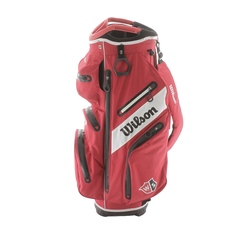 Wilson Staff Cart Bag - Red/White