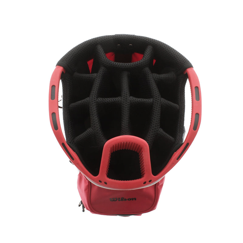 Wilson Staff Cart Bag - Red/White