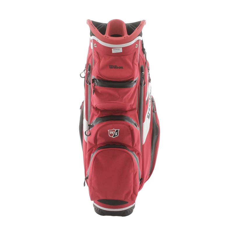 Wilson Staff Cart Bag - Red/White