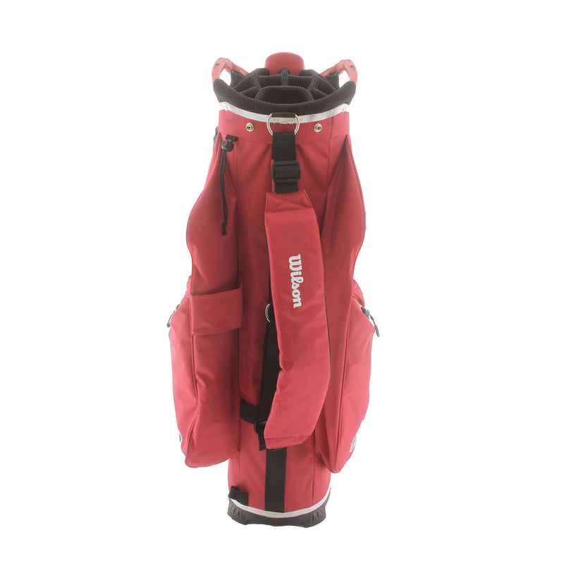 Wilson Staff Cart Bag - Red/White