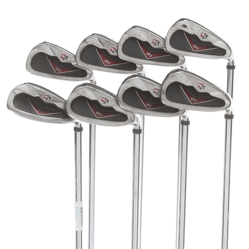 Wilson Di7 Steel Mens Right Hand Irons 4-SW Uniflex - True Temper TX-105