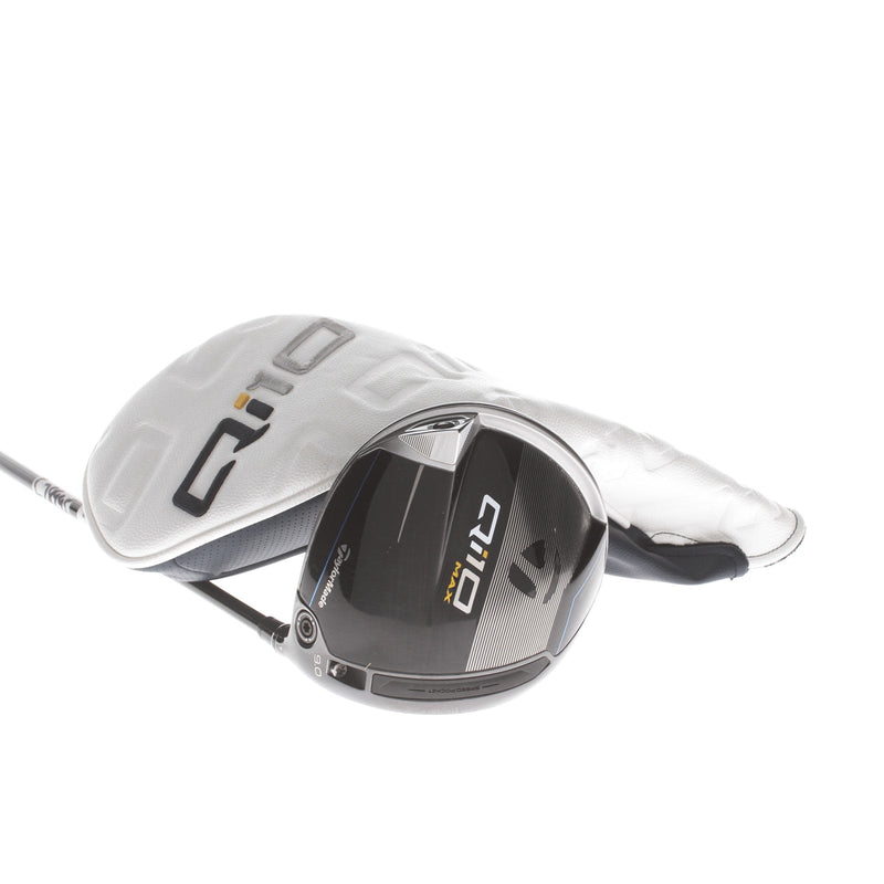 TaylorMade Qi10 Max Graphite Mens Right Hand Driver 9* Stiff - Kai'li Blue 60s