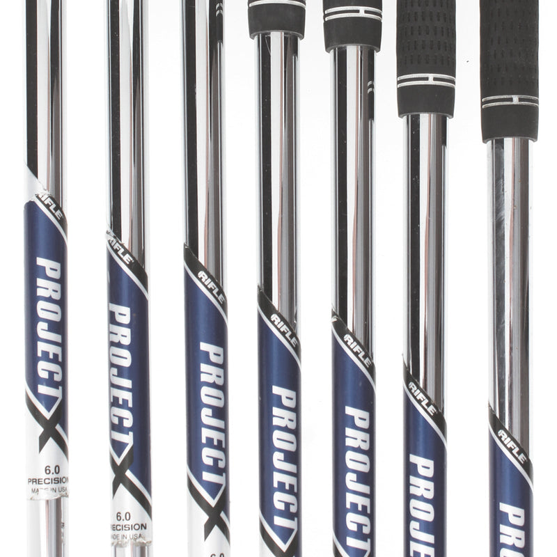 Ping iBlade Steel Mens Right Hand Irons 4-PW Black Dot Stiff - Project X Rifle 6.0