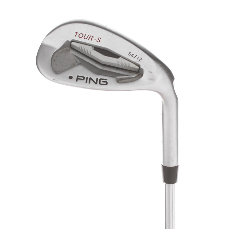 Ping Tour-S Steel Mens Right Hand Sand Wedge Black Dot 54* 12 Bounce Stiff - Dynamic Gold S300