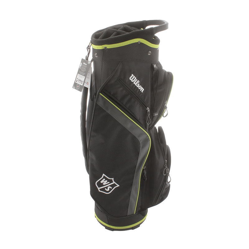 Wilson Cart Bag - Black/Green