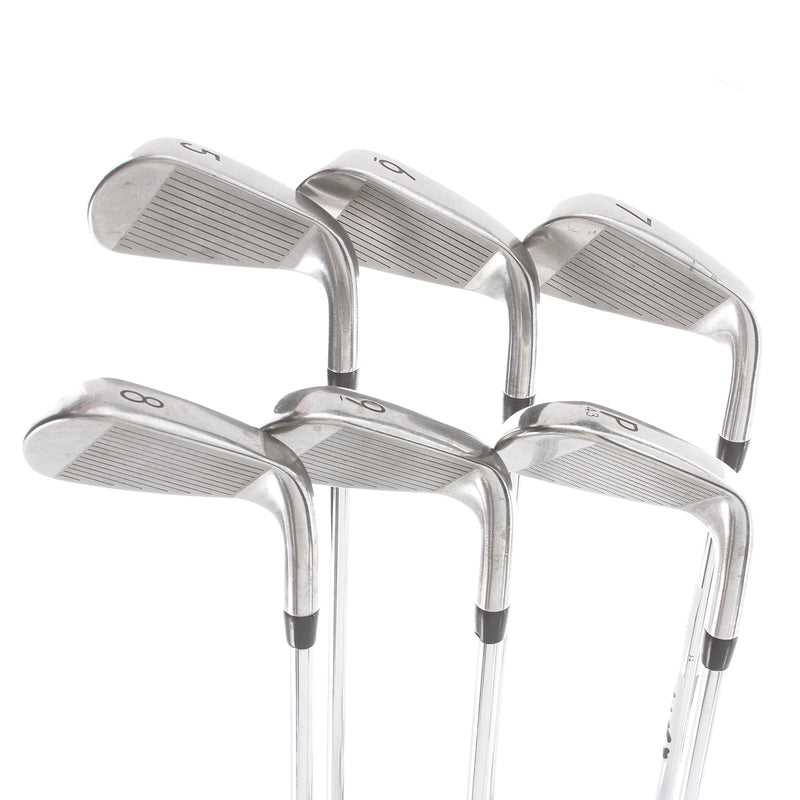 Titleist T300 2019 Steel Mens Left Hand Irons 5-PW Regular - AMT Red R300
