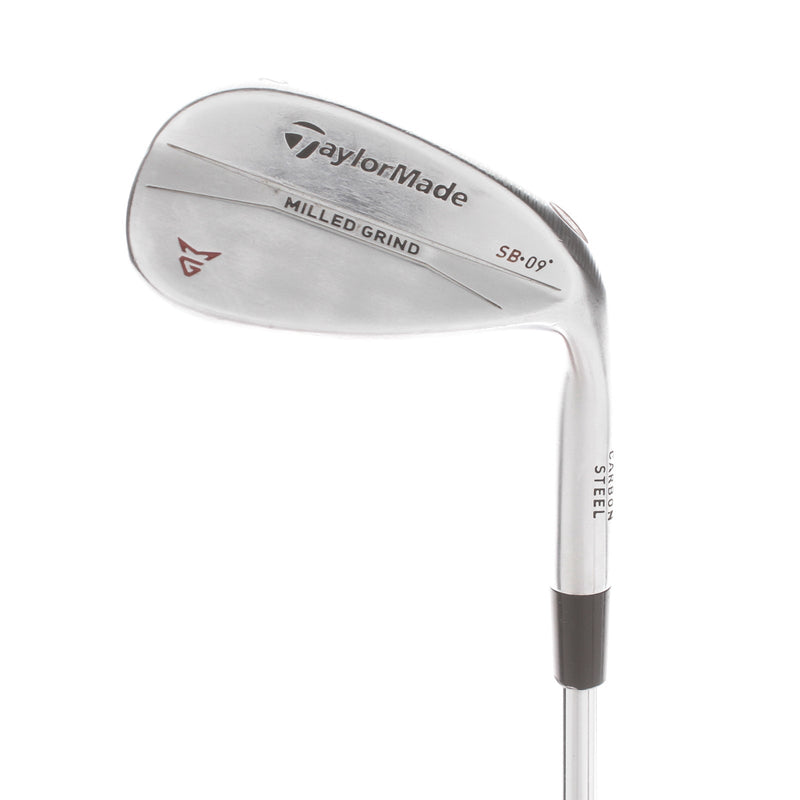 TaylorMade Milled Grind Steel Mens Right Hand Gap Wedge 52* 9 Bounce SB Grind Wedge - Dynamic Gold