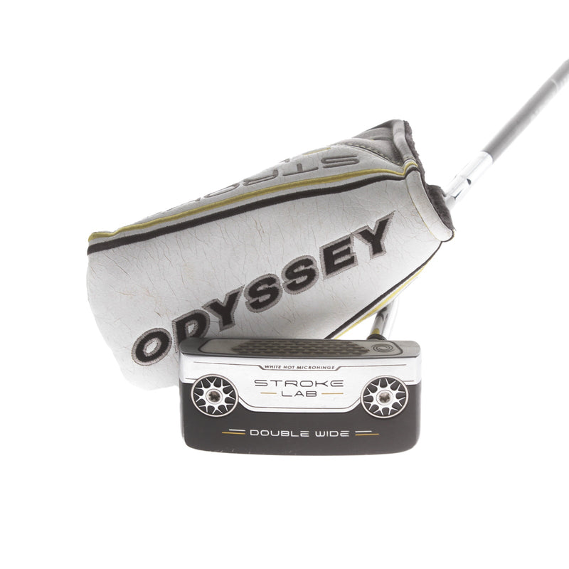 Odyssey StrokeLab Double Wide Mens Right Hand Putter 34" Mid-Mallet - Odyssey