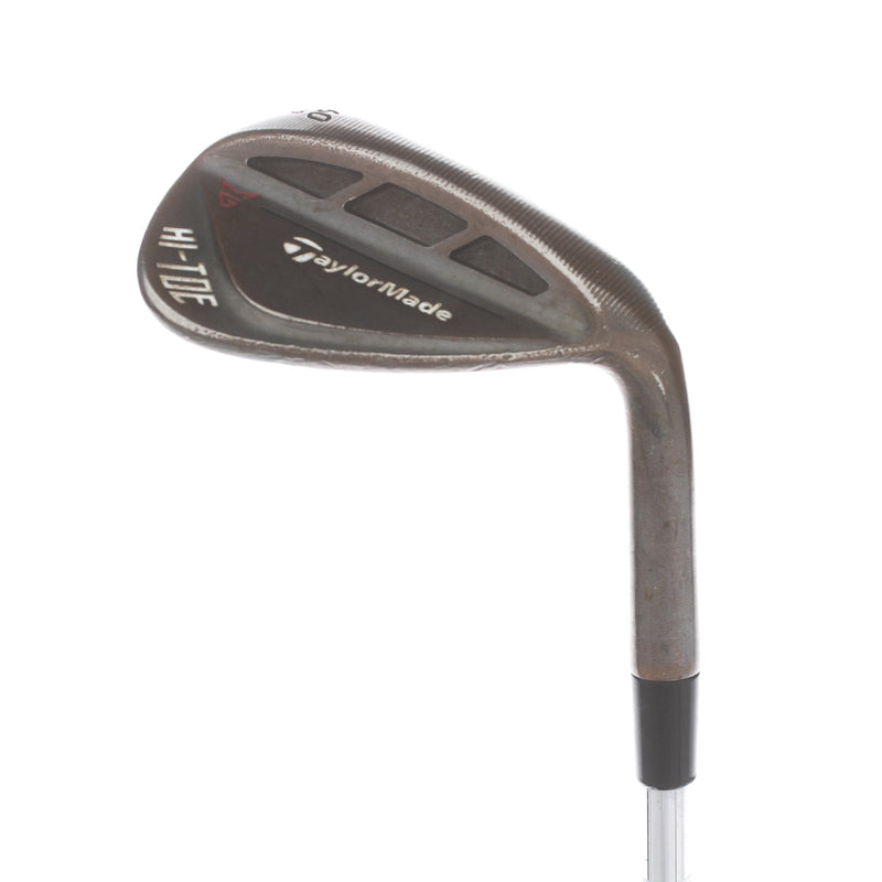 TaylorMade Milled Grind Hi-Toe Steel Mens Right Hand Lob Wedge 60* 10 Bounce Wedge - KBS Hi-Rev 2.0 115