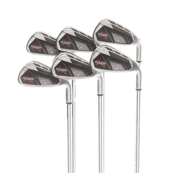 Callaway Razr X Steel Mens Right Hand Irons 5-PW Uniflex - Callaway