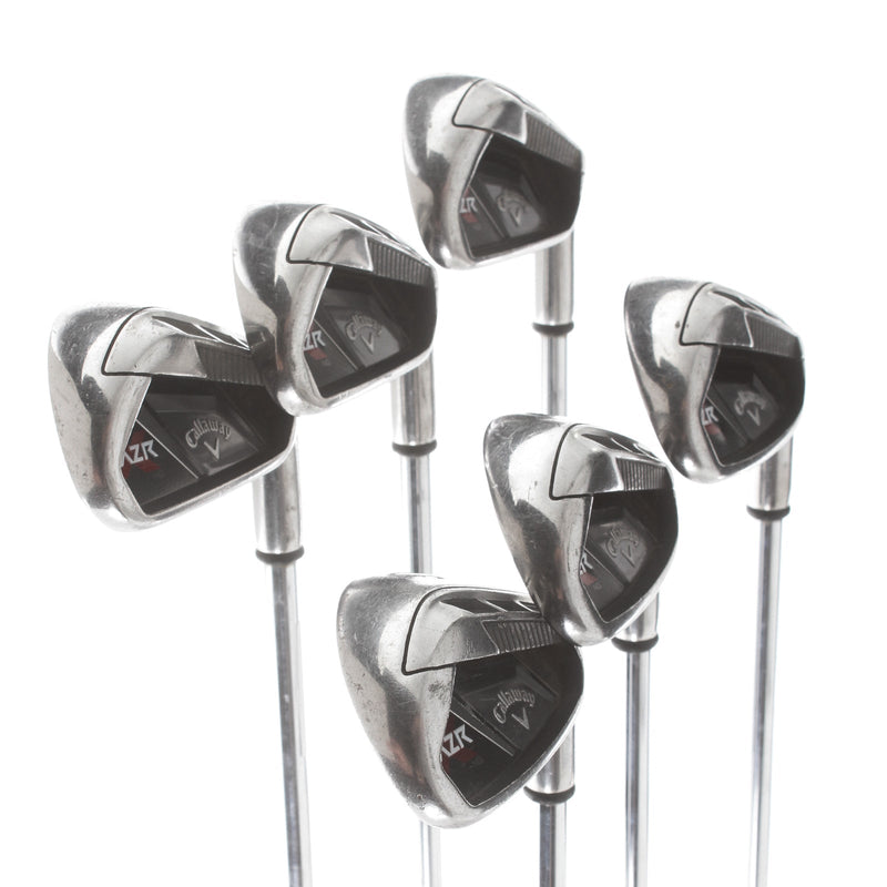 Callaway Razr X Steel Mens Right Hand Irons 5-PW Uniflex - Callaway