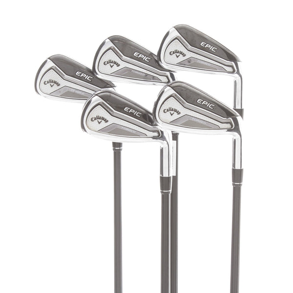Callaway Epic Forged Graphite Mens Right Hand Irons 6-PW Regular - Tensei AV Grey 60