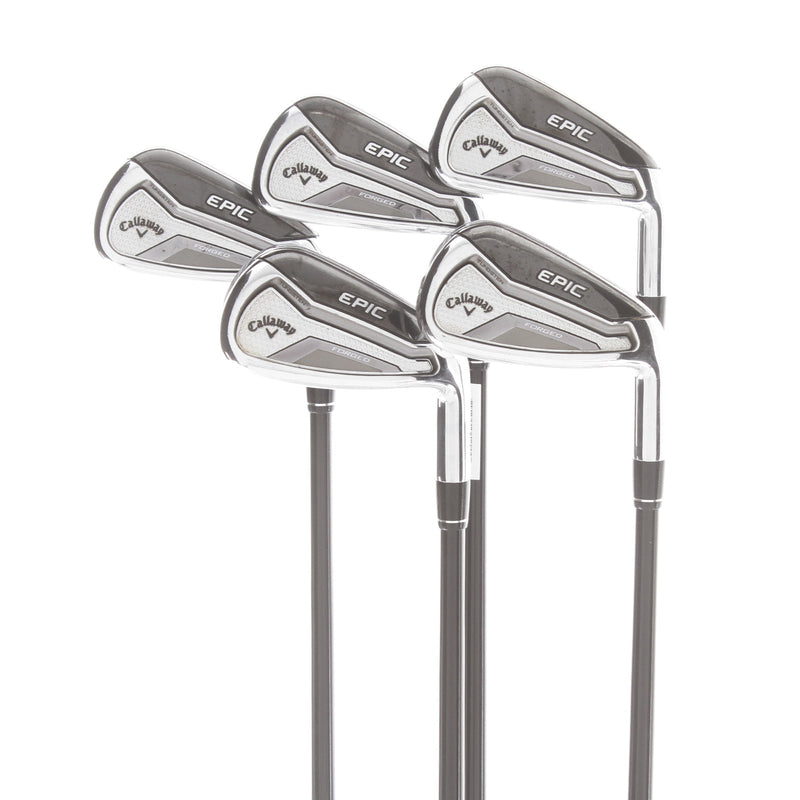 Callaway Epic Forged Graphite Mens Right Hand Irons 6-PW Regular - Tensei AV Grey 60