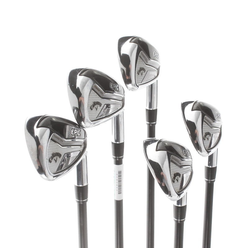 Callaway Epic Forged Graphite Mens Right Hand Irons 6-PW Regular - Tensei AV Grey 60