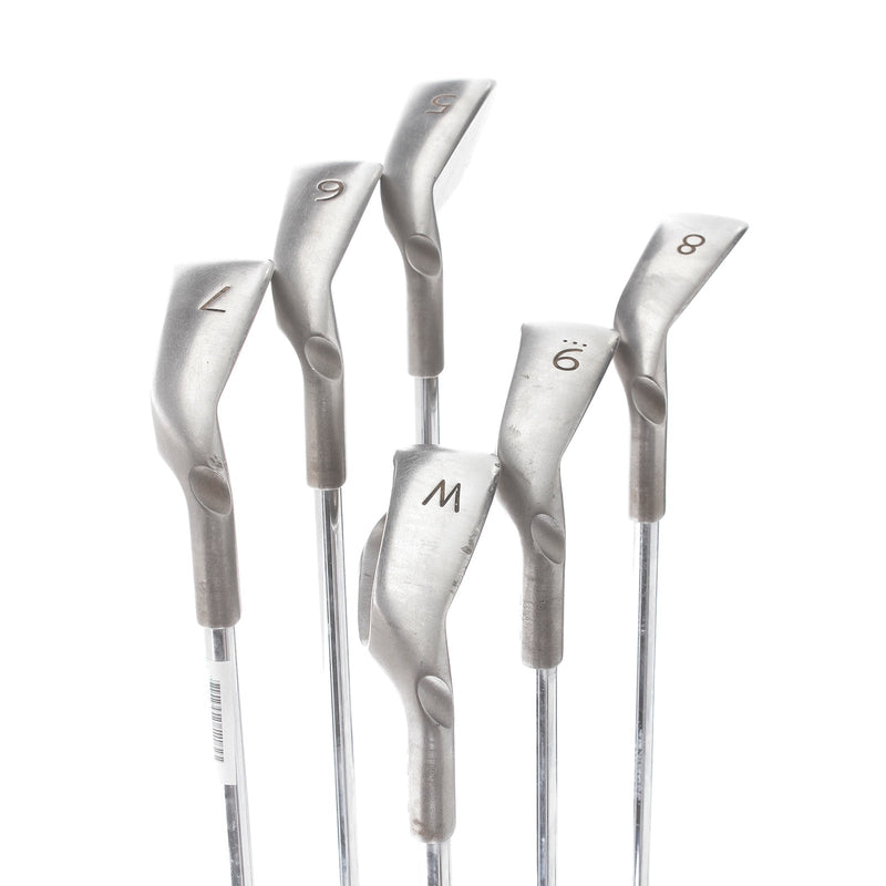 Ping G10 Steel Mens Right Hand Irons 5-PW White Dot 3* Upright Regular - Ping AWT