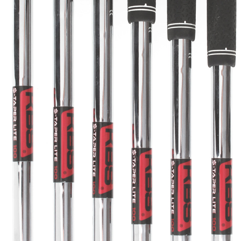 Mizuno JPX 923 Hot Metal Steel Mens Right Hand Irons 5-PW Stiff - KBS $-Taper Lite 100