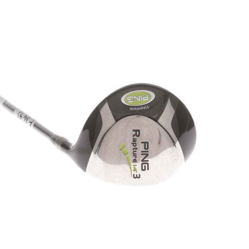 Ping Rapture Graphite Mens Right Hand Fairway 3 Wood 14* Stiff - Ping TFC 909F