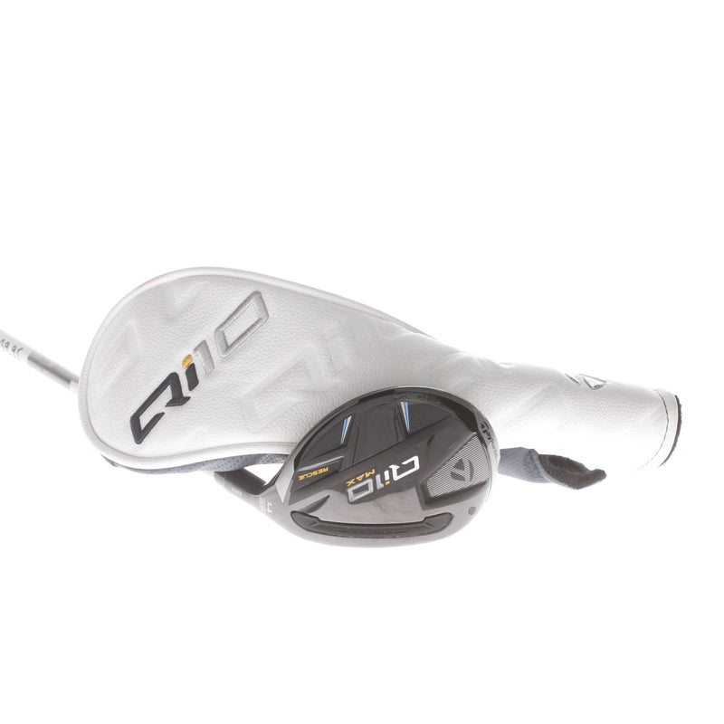 TaylorMade Qi10 Max Rescue Graphite Mens Right Hand 4 Hybrid 23* Regular - Speeder NX 50