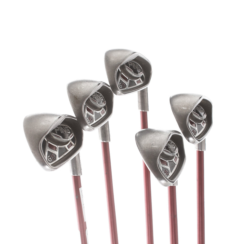 Ping G15 Graphite Mens Right Hand Irons 5-9 2* Upright Regular - Ping TFC 149 I