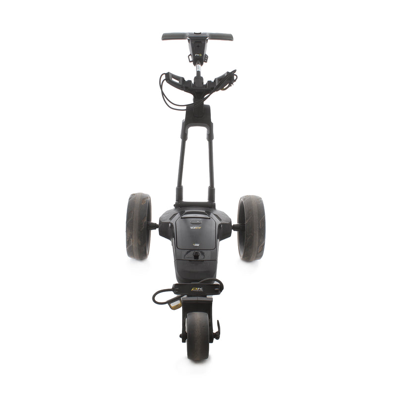 PowaKaddy FX3 3-Wheel Electric Trolley 18 Hole Lithium - Black
