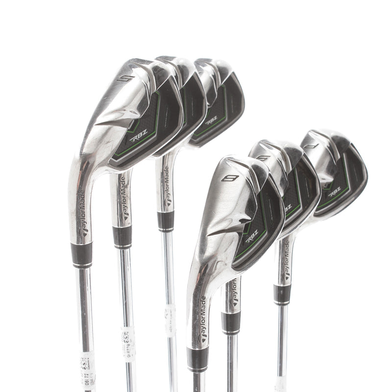 TaylorMade RBZ Steel Mens Left Hand Irons 5-PW Regular - TaylorMade RBZ