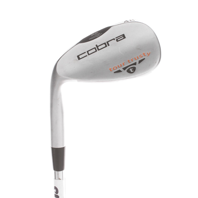 Cobra Tour Trusty Steel Mens Left Hand Gap Wedge 48* 8 Bounce Stiff - Dynamic Gold S200