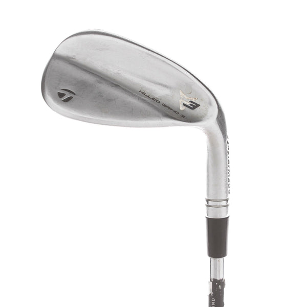 TaylorMade Milled Grind 3 Steel Mens Right Hand Gap Wedge 50* 9 Bounce SB Grind Stiff - Dynamic Gold S200 Tour Issue