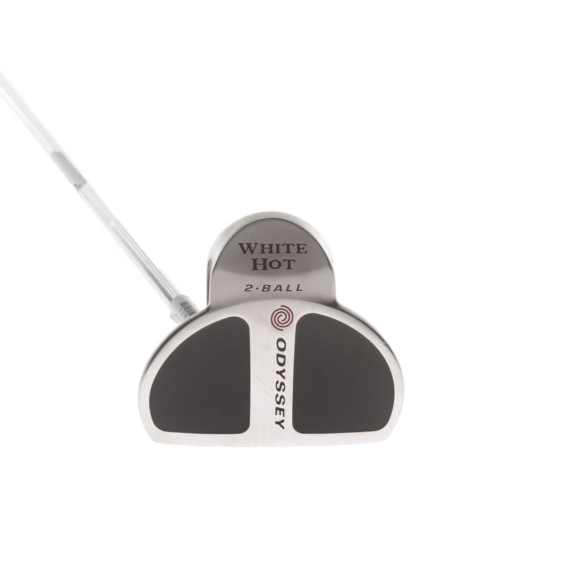 Odyssey White Hot 2-Ball Centre Shaft tiur Fill Mens Right Hand Putter 34" Mallet Odyssey White Hot - Super Stroke Tour 1.0