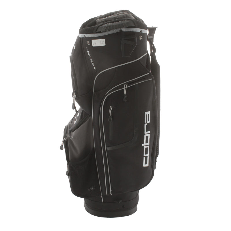 Cobra Cart Bag - Black/Grey/White
