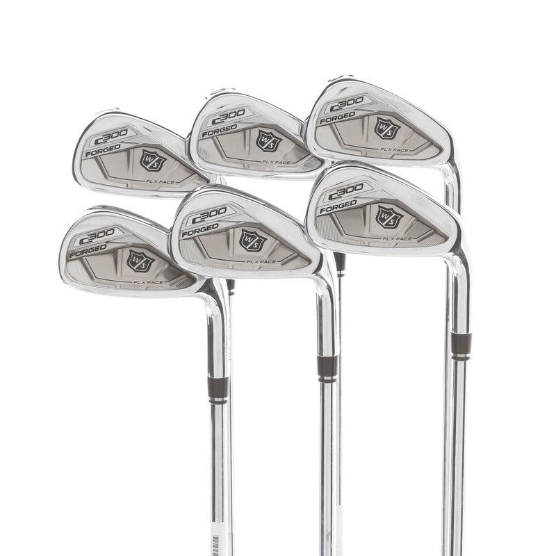 Wilson Staff C-300 Forged Steel Mens Right Hand Irons 5-PW Regular - KBS Tour 105
