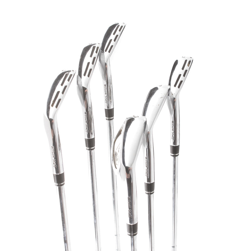 Wilson Staff C-300 Forged Steel Mens Right Hand Irons 5-PW Regular - KBS Tour 105