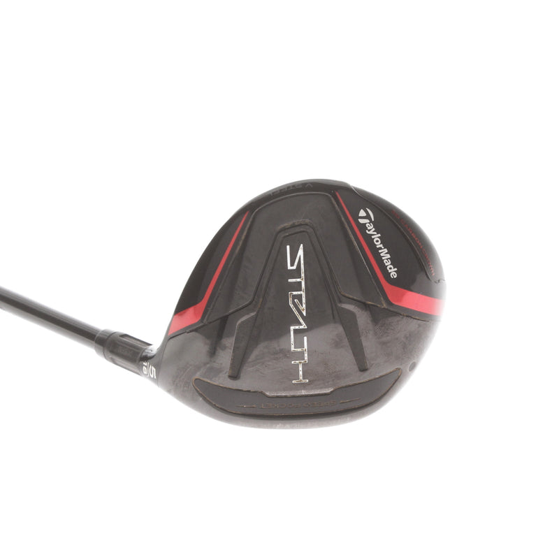 TaylorMade Stealth Graphite Mens Right Hand Fairway 5 Wood 18* Regular - Fujikura Ventus Red 5-R