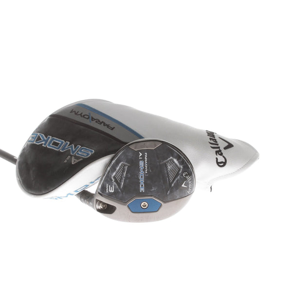 Callaway Paradym Ai Smoke Max Graphite Mens Right Hand Fairway 3 Wood 15* Stiff - Tensei AV Series 65 Blue