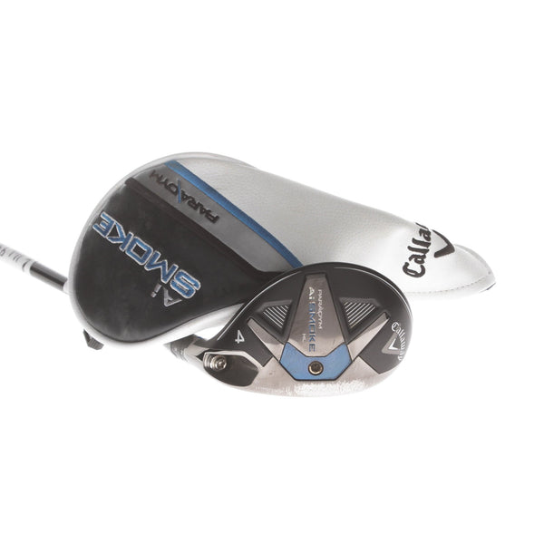 Callaway Paradym Ai Smoke HL Graphite Mens Right Hand 4 Hybrid 21* Stiff - Tensei AV Series 75 Blue