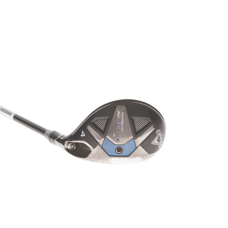Callaway Paradym Ai Smoke HL Graphite Mens Right Hand 4 Hybrid 21* Stiff - Tensei AV Series 75 Blue