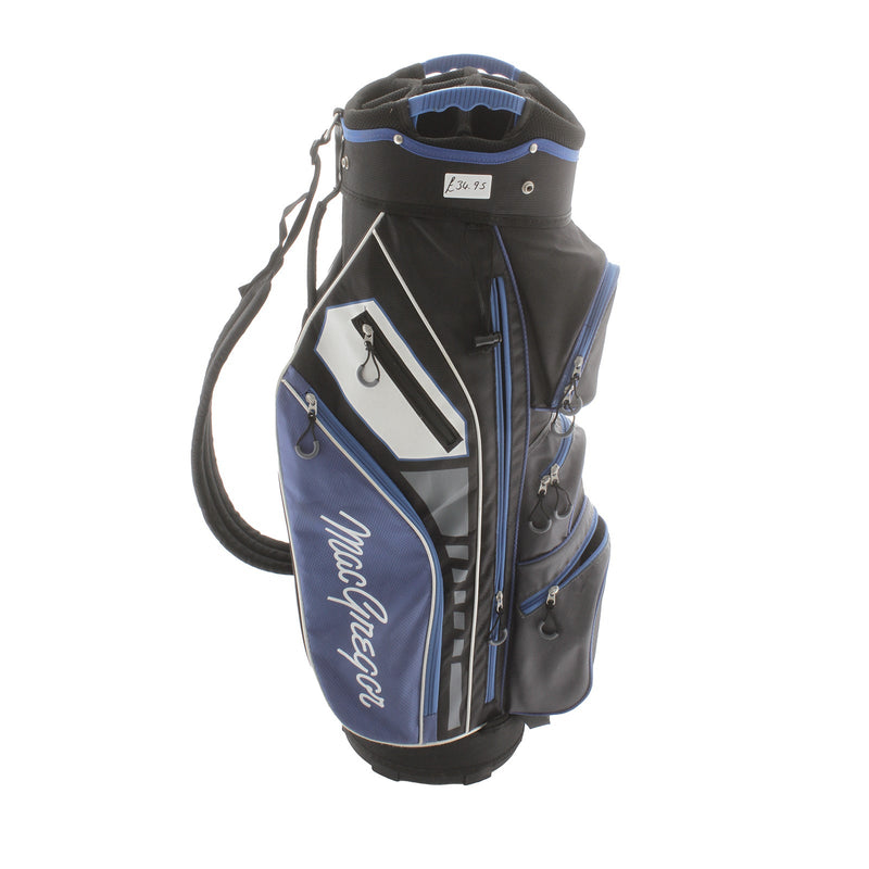MaCgregor Cart Bag - Black/Blue/White